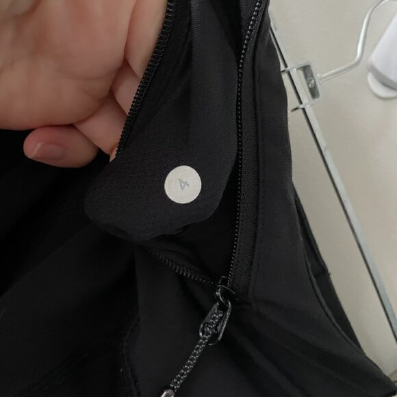 Lululemon Pace Rival Crop *22" Running Activewear High Rise Leggings Black 4 - Picture 7 of 7